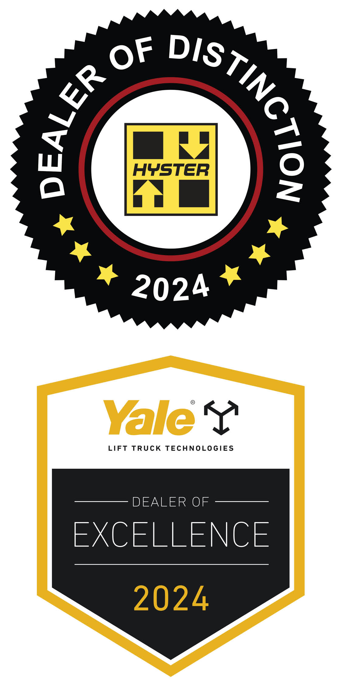 2024 Hyster Dealer of Distinction & Yale Dealer of Excellence