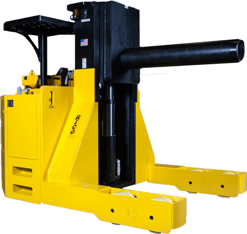 Stand Up Rider Coil Handler