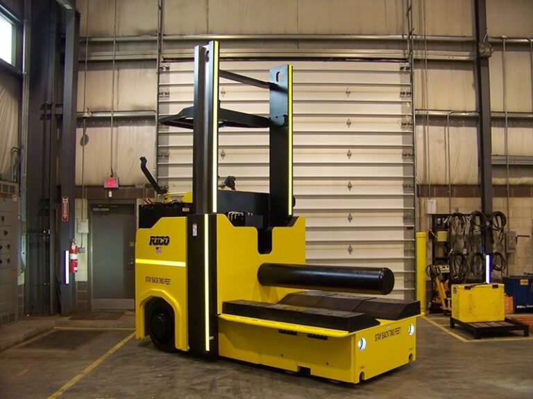 Stand Up Rider Coil Handler